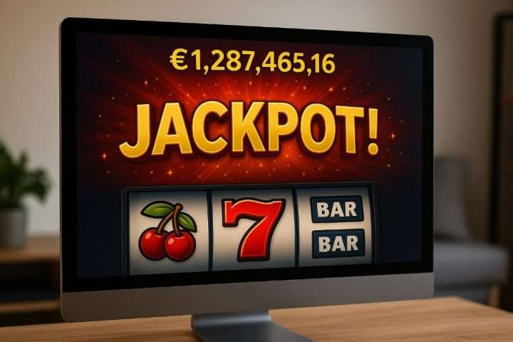 Jackpot bij een online casino